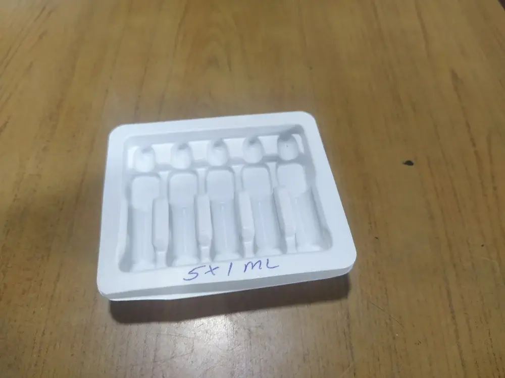 5 x 1 ml Ampoule Packaging Tray