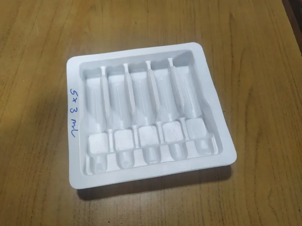 5 x 3 ml Ampoule Packaging Tray