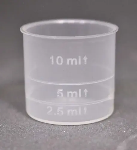 Measuring cup 22mm 10ml long